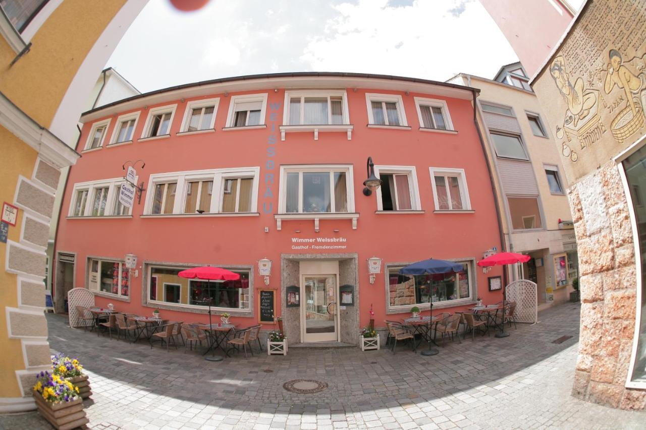 Gasthof Wimmer Weissbraeu Simbach am Inn Buitenkant foto